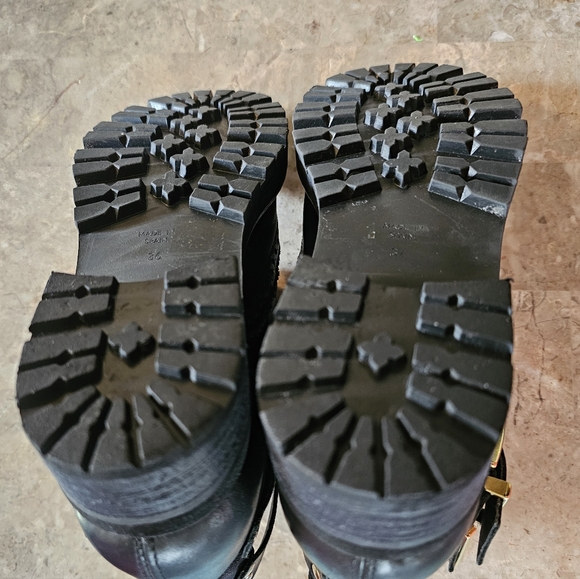 Tomy Bianco women's Leather biker Boots **made in Spain** women's size 7 Euro 36 - Picture 6 of 13